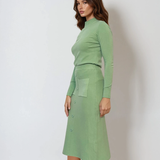 Pulover basic cu guler scurt fistic