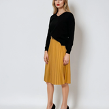 Pulover cu en-coeur negru