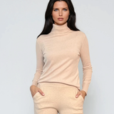 Pulover tip maletă off-white