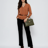 Jachetă cu buzunare si nasturi beige