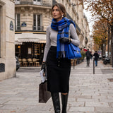 Fustă midi din tricot negru