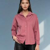 Cămașă lungă în spate zmeura