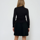 Pulover tip maletă negru