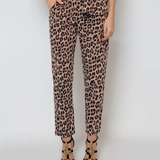 Compleu din raiat animal print beige