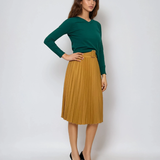 Pulover cu decolteu în V moale si confortabil turcoaz