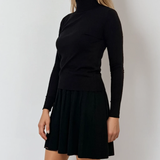 Pulover tip maletă negru