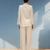 Pantaloni din vâscoză și in beige