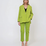 Sacou oversized damă vernil