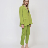 Sacou oversized damă vernil