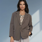 Sacou oversized damă kaki