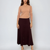 Pulover cu decolteu în V moale si confortabil crem