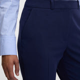 Pantaloni conici ORSAY bleumarin ORS015