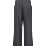 Pantaloni drepţi cu talie înaltă gri dark ONLY ON004