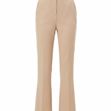Pantaloni drepți din mix de vâscoză ORSAY beige