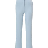 Pantaloni drepți din mix de vâscoză ORSAY bleu ORS018