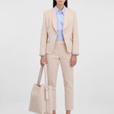 Pantaloni tip țigaretă cu buzunare pentru birou  ORSAY beige ORS008
