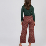 Pulover basic cu guler rotund verde-dark HL234