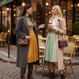 Pulover basic cu guler scurt olive 