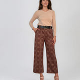 Pulover basic en-coeur beige HL233