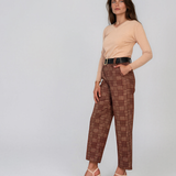 Pulover basic en-coeur beige HL233