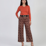 Pulover basic en-coeur caramiziu HL233