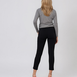 Pulover basic en-coeur gri HL233
