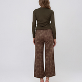 Pulover basic en-coeur kaki-dark HL233