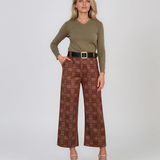 Pulover basic en-coeur kaki HL233