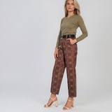 Pulover basic en-coeur kaki HL233