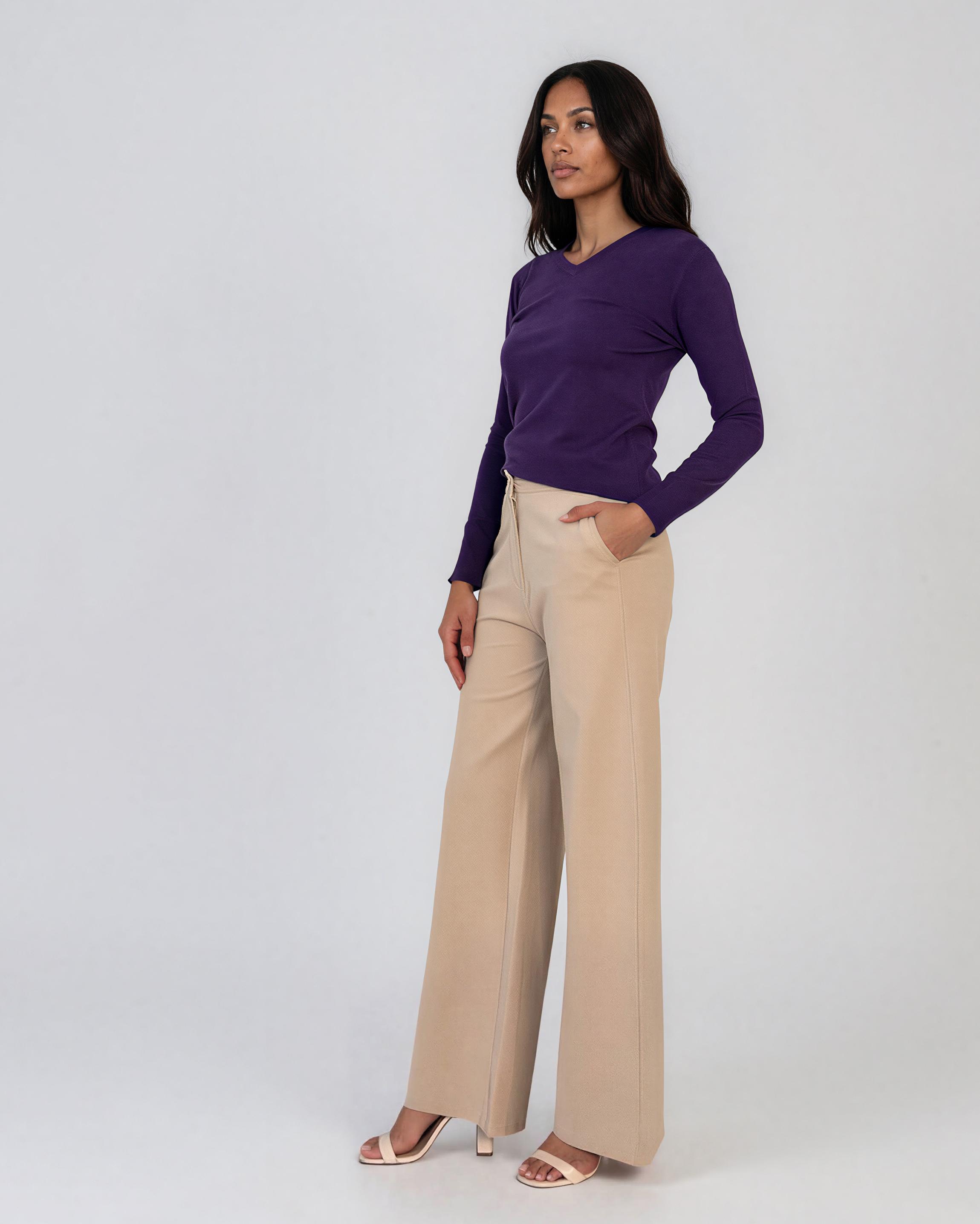 Pulover basic en-coeur mov HL233