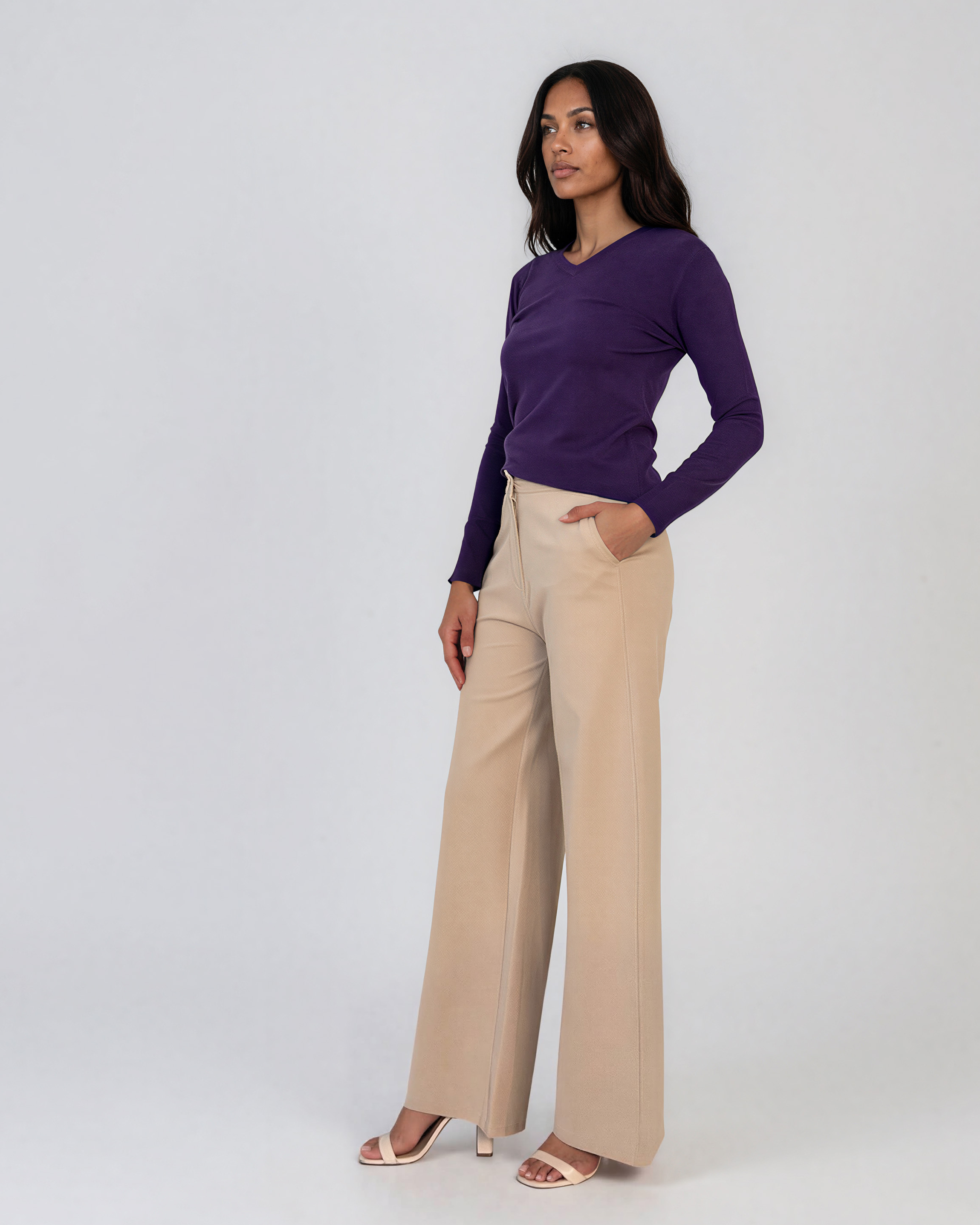 Pulover basic en-coeur mov HL233