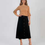 Pulover din tricot cu perle şi mâneci evazate beige DY734